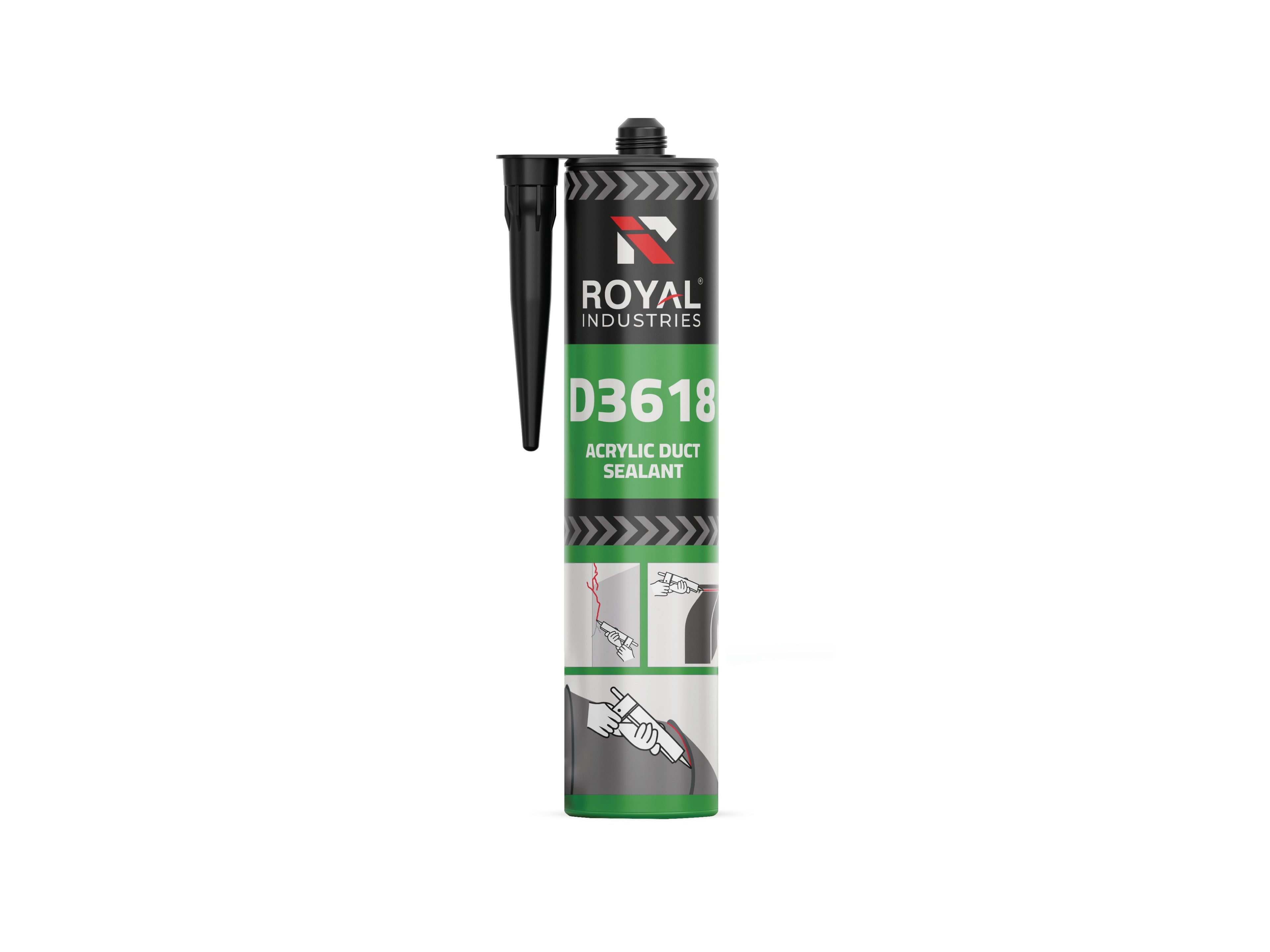 Elements D3618 Duct Acrylic Sealant -280ml