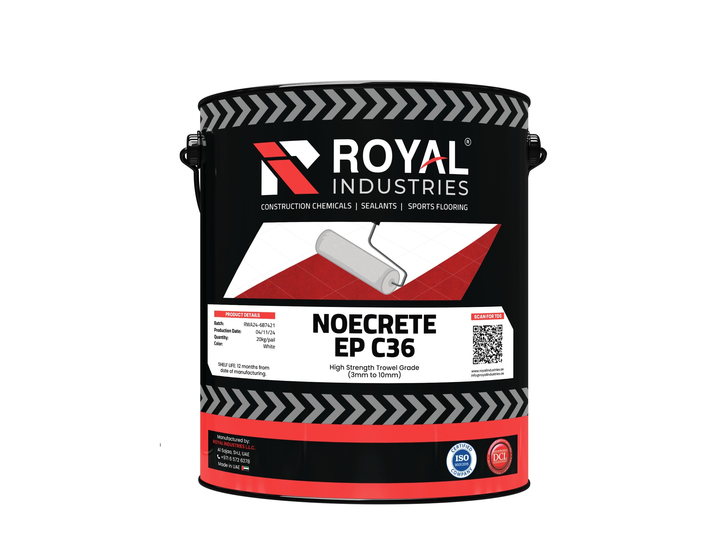 Neocrete EP C36 High Strength Trowel Grade (3mm to 10mm)