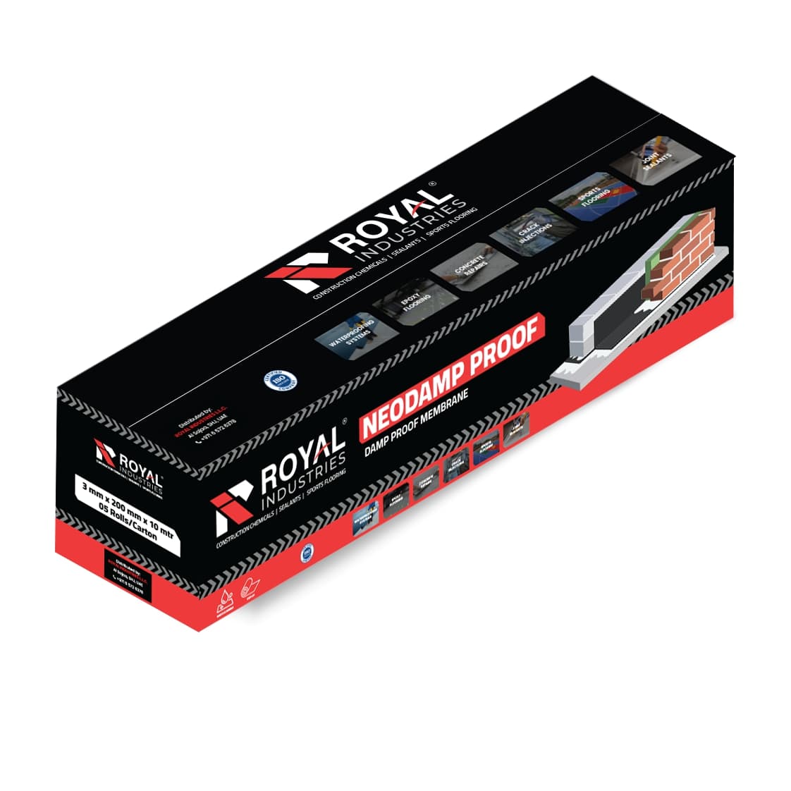 Neodamp Proof Membrane Polymer Modified Bitumen Damp Proof Membrane