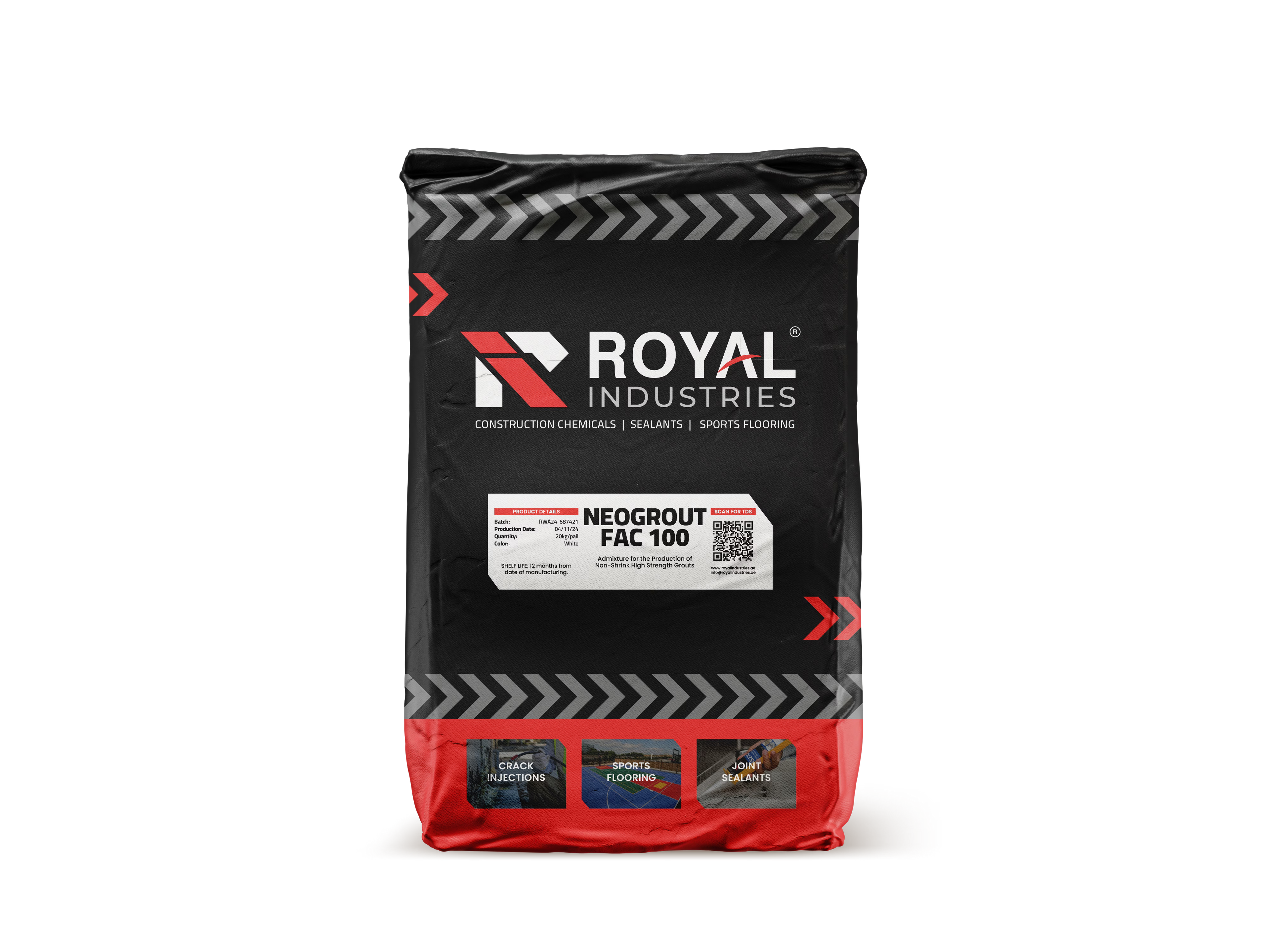 Neogrout FAC 100 Admixture for the Production of Non-Shrink High Strength Grouts