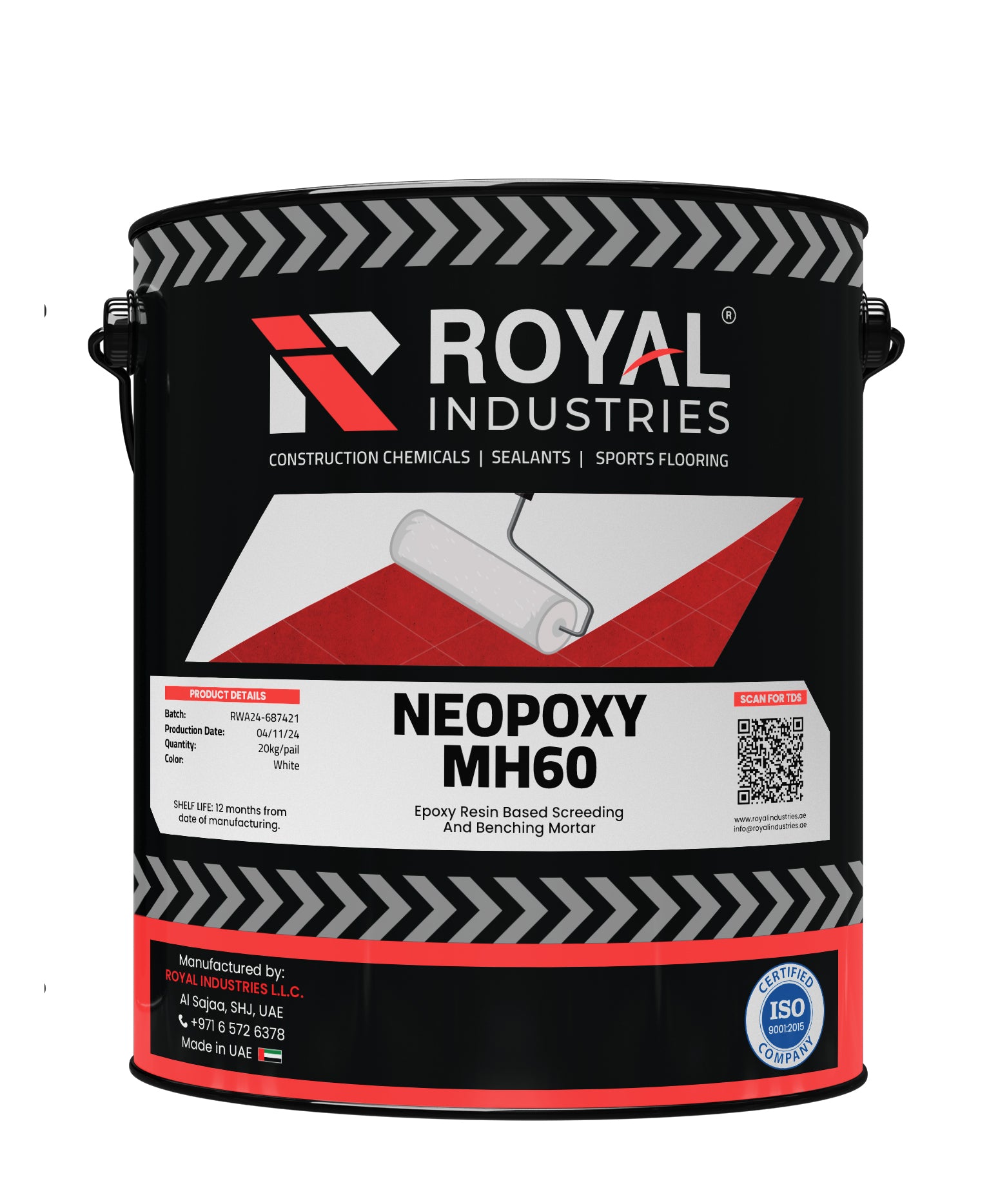 Neopoxy MH60 Epoxy Resin Based Screeding And Benching Mortar