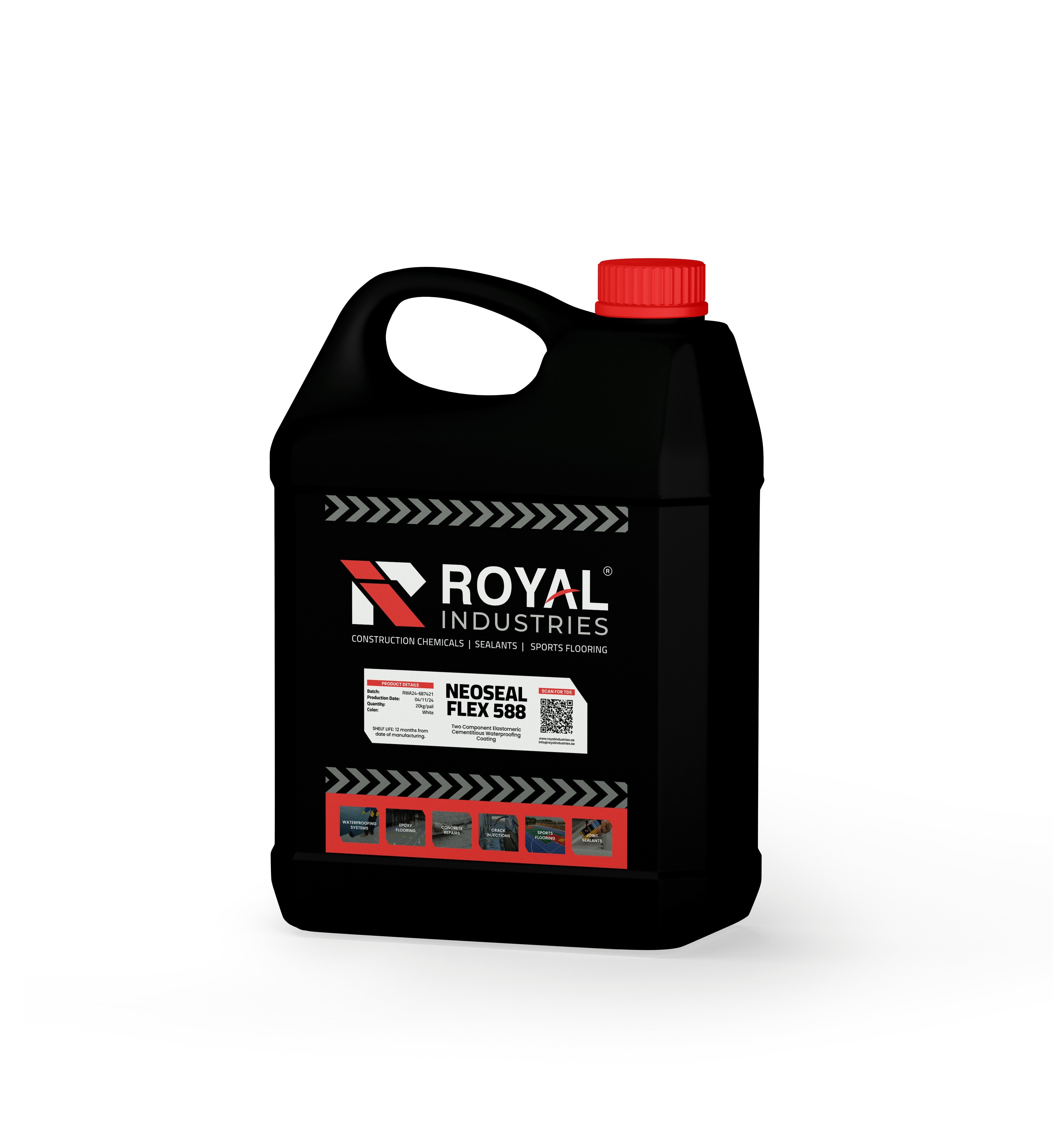 Neoseal Flex 588 Elastomeric Cementitious Waterproofing Coating
